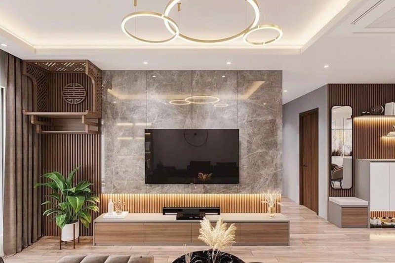 Các yếu tố cần xem xét khi thiết kế vách tivi